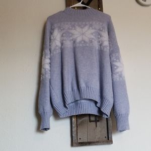 Light blue sweater
